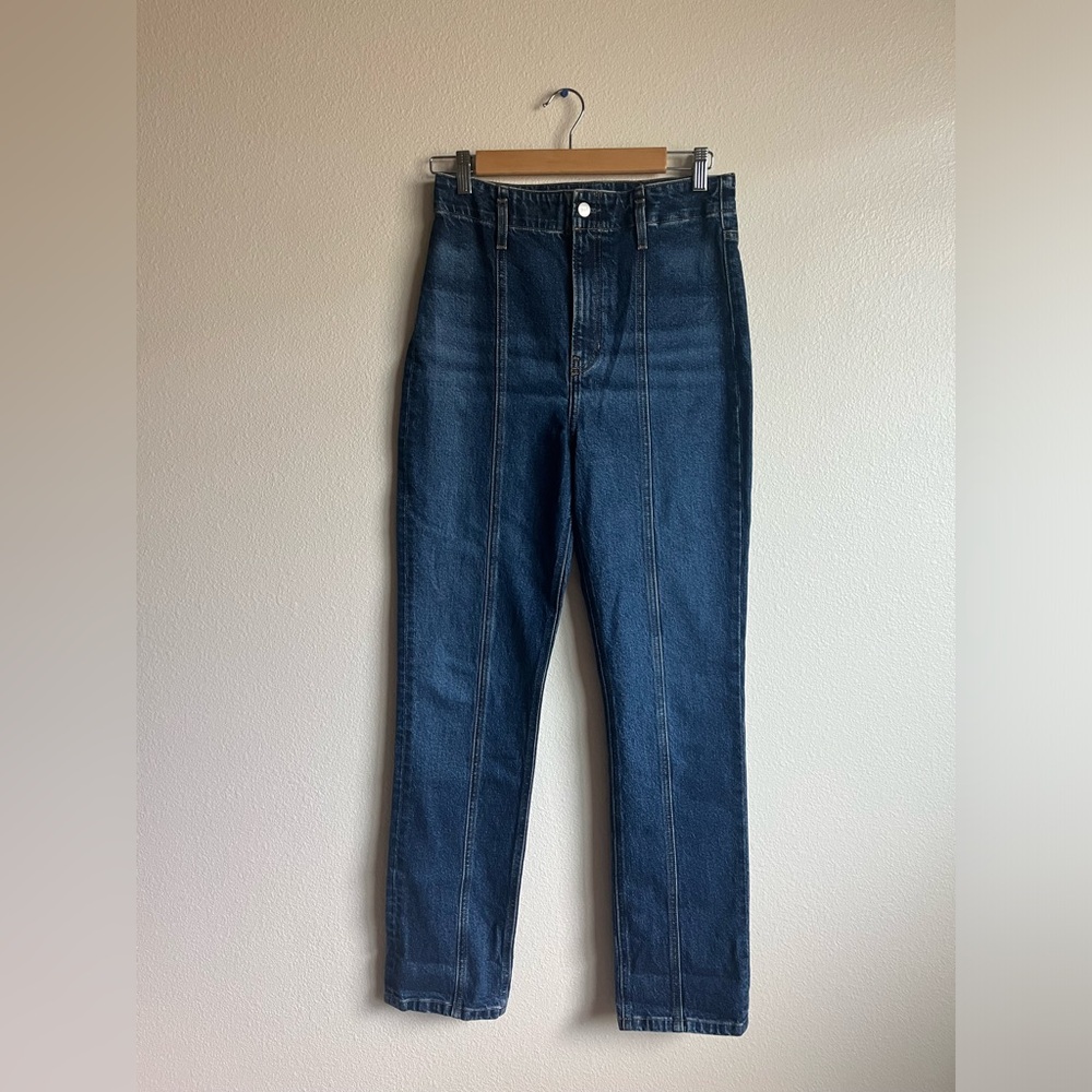 Reformation High rise straight jeans